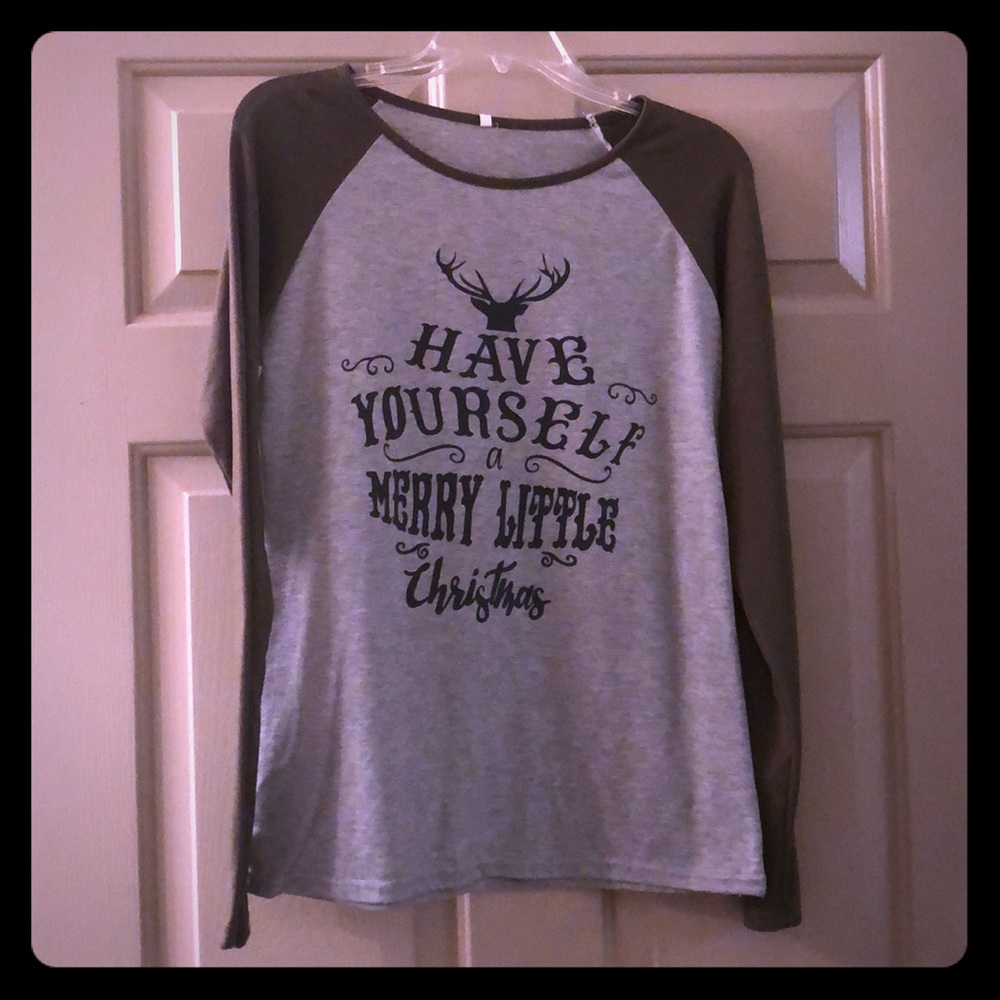 💟 Long sleeve Christmas shirt